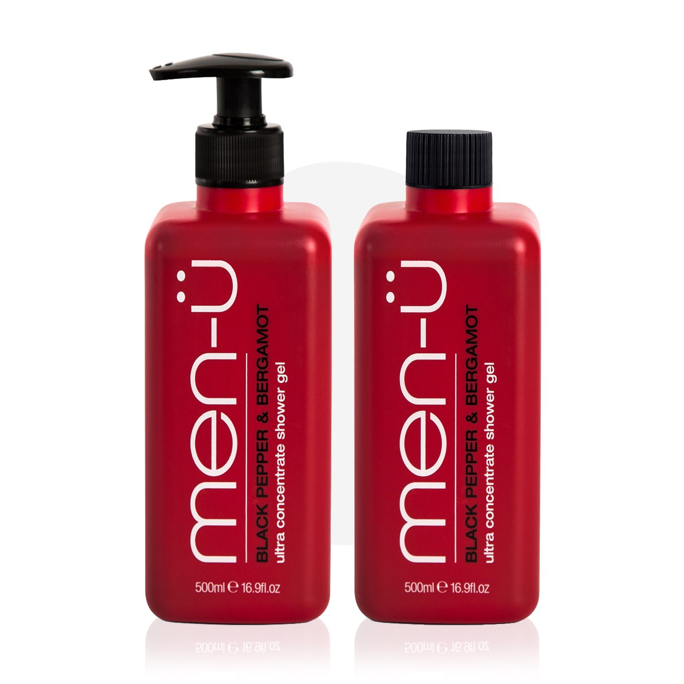 Men-U Black Pepper and Bergamot shower gel