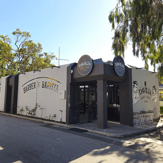Davilia Barbershop Duncraig location interior