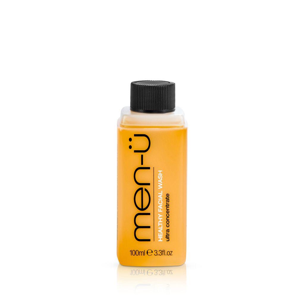 Men-U Healthy Facial Wash 100ml refill bottle