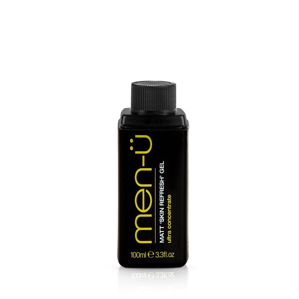 Men-U Matt Skin Refresh Gel Toner 100ml refill bottle
