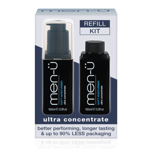 Men-U Matt Moisturiser refill kit
