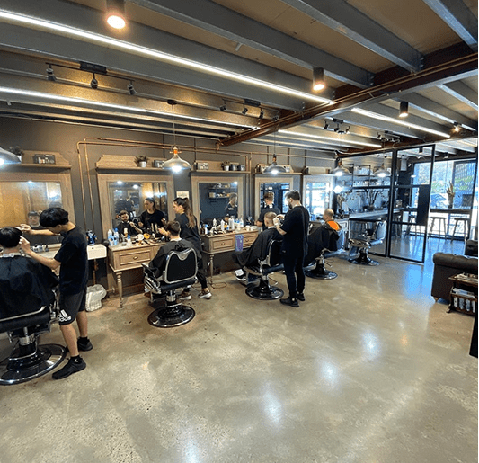 Davilia Barbershop Myaree location interior