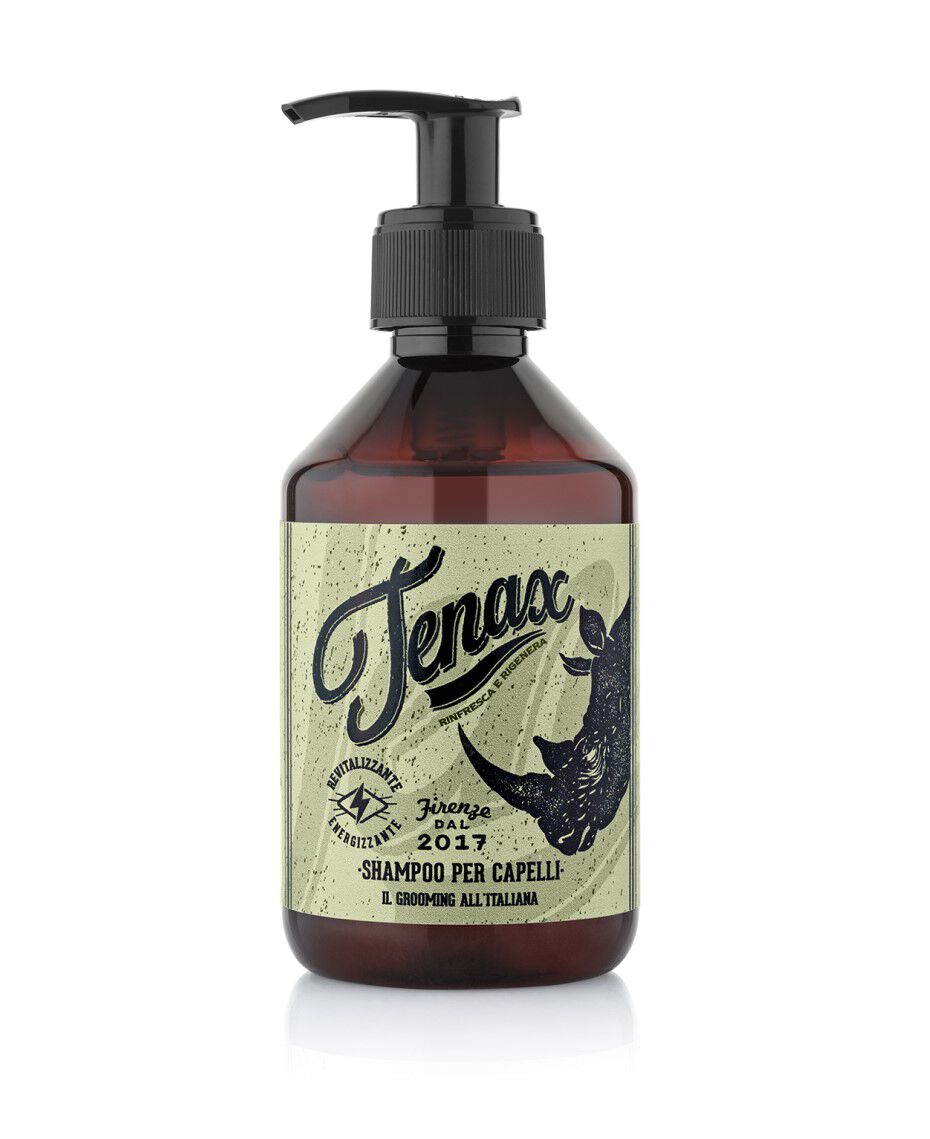 Tenax professional shampoo bottle