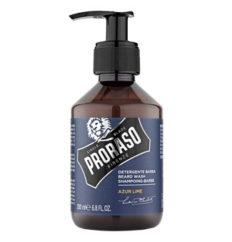 Proraso Beard Wash Azur Lime bottle