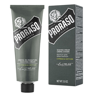 Proraso Shaving Cream Cypress and Vetyver tube