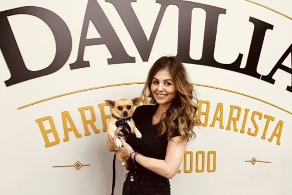 Sonia from Davilia Barbershop Perth team portrait