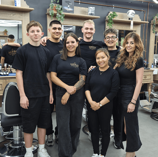 Davilia Duncraig barbershop modern interior