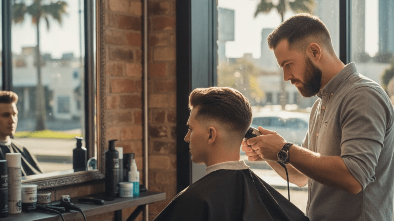 Discover the best short men’s hairstyles for oval faces with Davilia Barbershops. Get expert styling tips from Perth barbers. Read now!