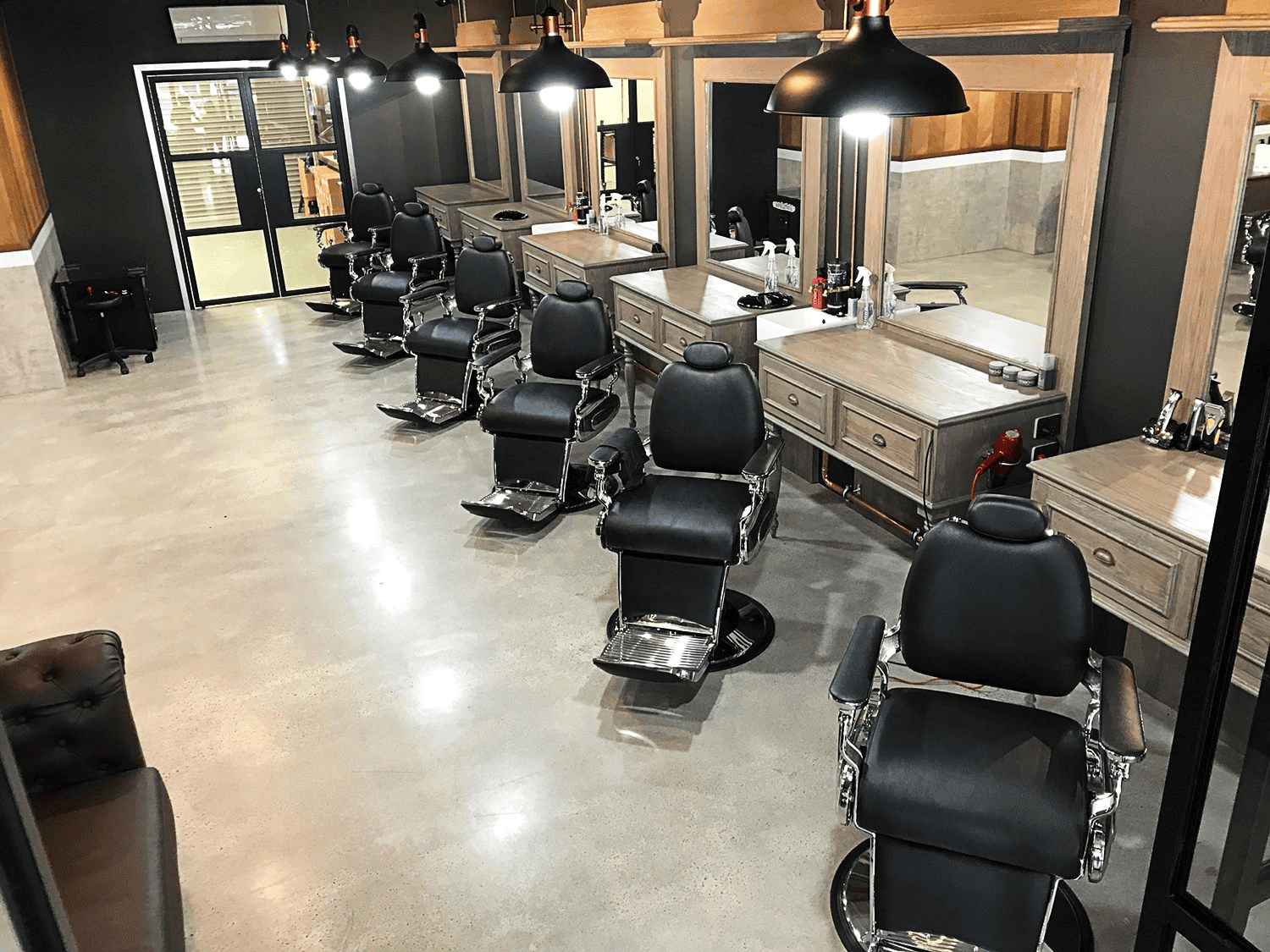 Inside Myaree Location Davilia Barbershop