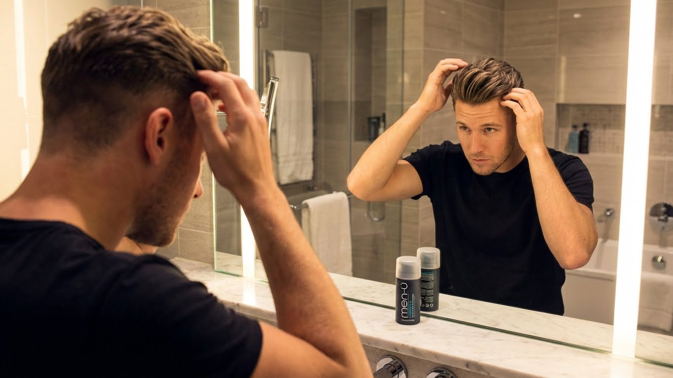 Liquifflex (Styling Cream) 100ml applied to men’s hair for natural hold and flexible styling