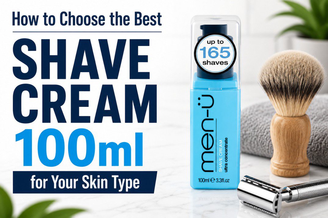Shave Cream 100ml guide for choosing the best shave cream for your skin type